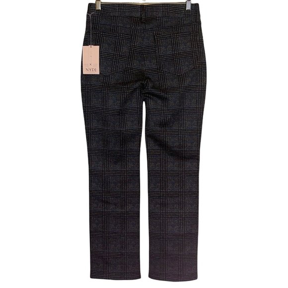 NYDJ Not Your Daughters Jeans Women Marilyn Straight Ponte Pant 8P Piedmont Gray - Picture 2 of 11